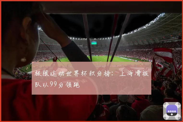 极限运动世界杯积分榜：上海滑板队以99分领跑