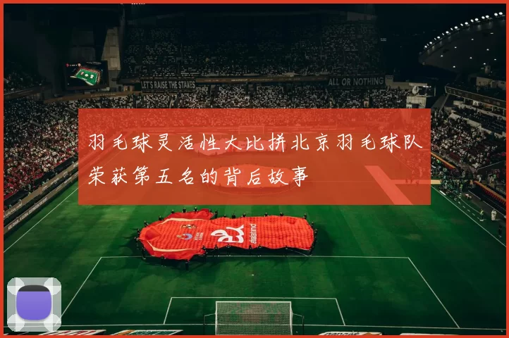 羽毛球灵活性大比拼北京羽毛球队荣获第五名的背后故事